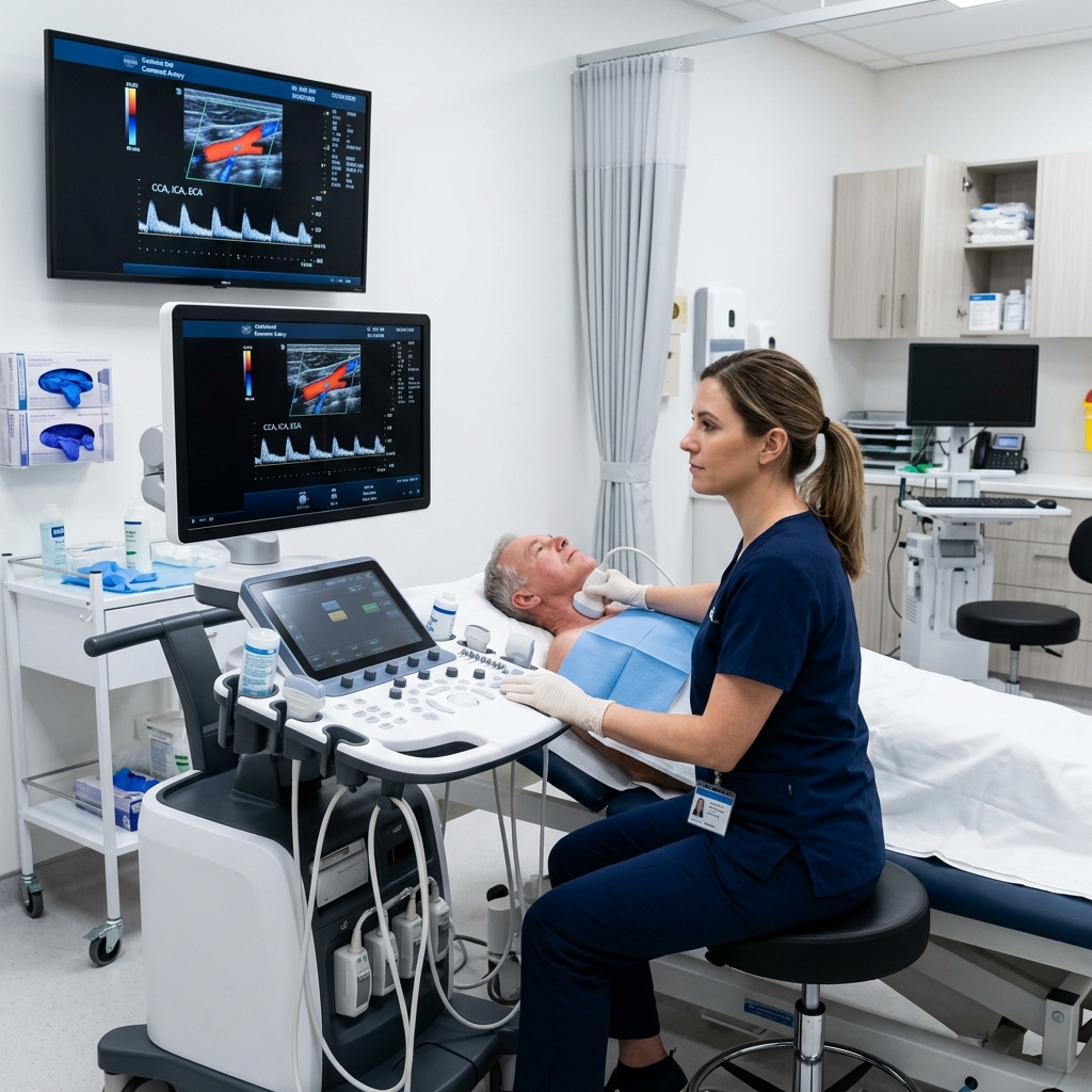Ultrasound Colour Doppler Scanner